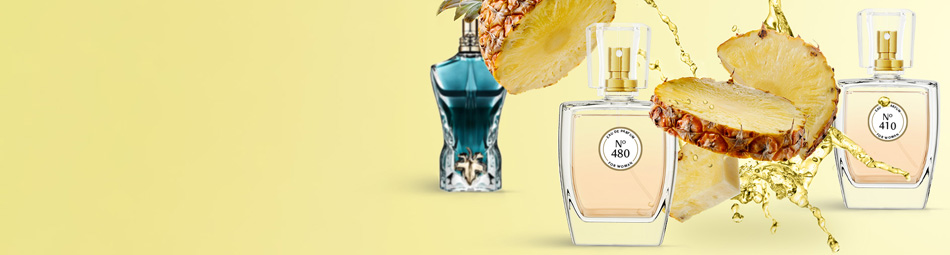 perfumy a ananasem